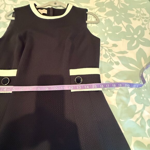 HOBB Jacquie Dress, size 8 Black /Ivory - Picture 10 of 14